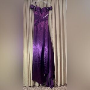 Elegant Purple Women's Dress NWOT Size 2